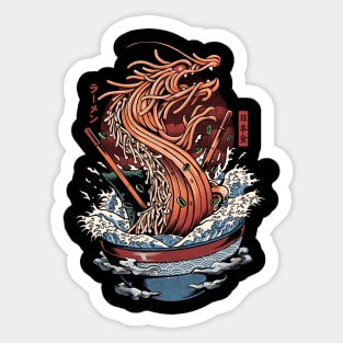 Ramen Dragon Sticker